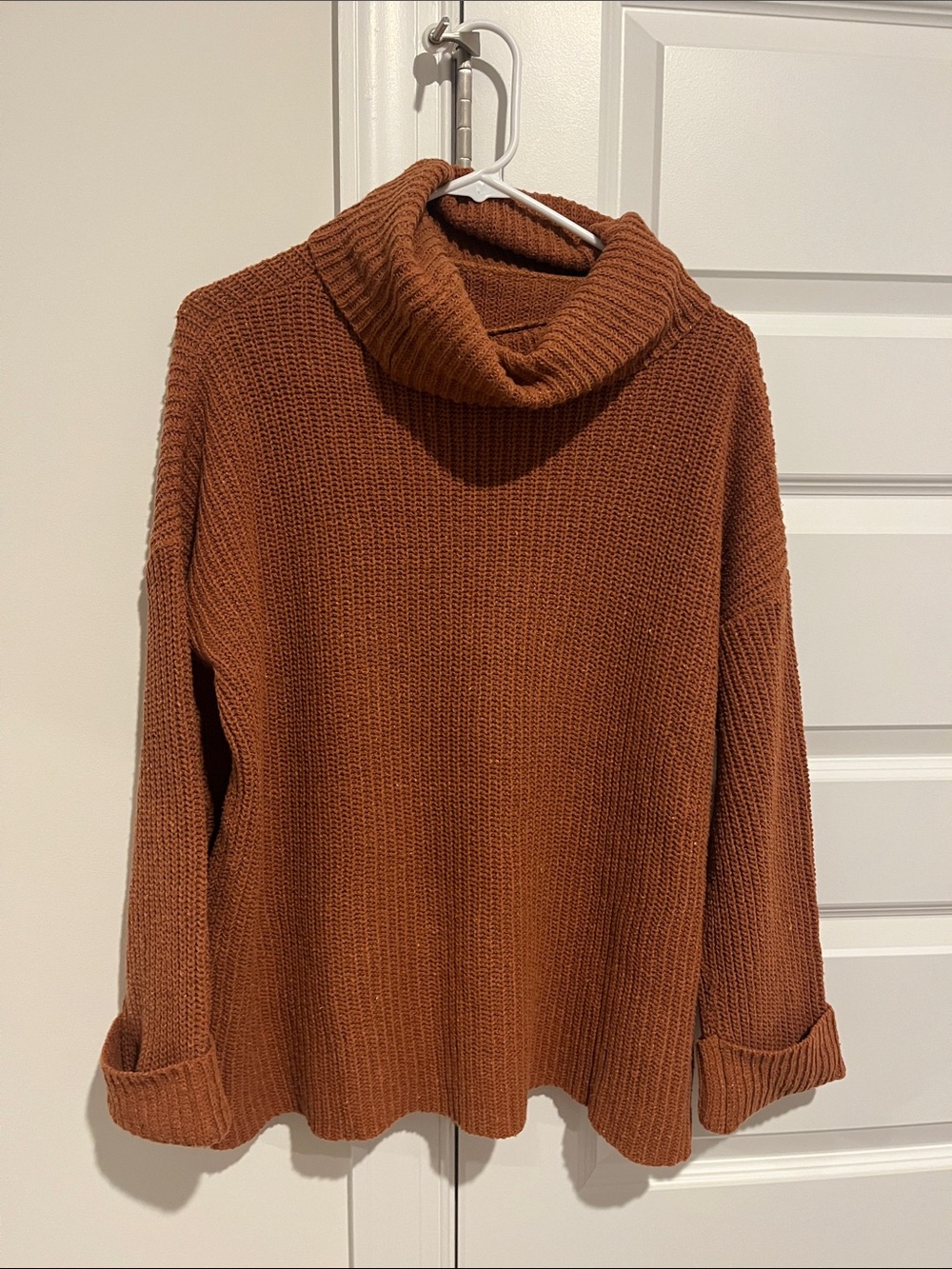 ANNA-KACI California - Chunky Copper /Rust Sweater